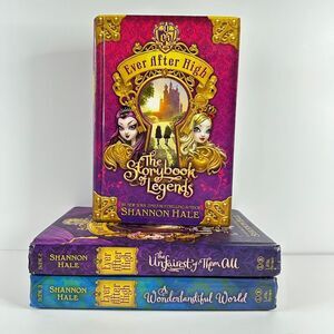 Ever After High Book Series by Shannon Hale-Lot of 3 (Hardcover)